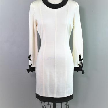 Katheryn Conover - Sweater Dress - Knit Dress - Marked size S - Body Con 