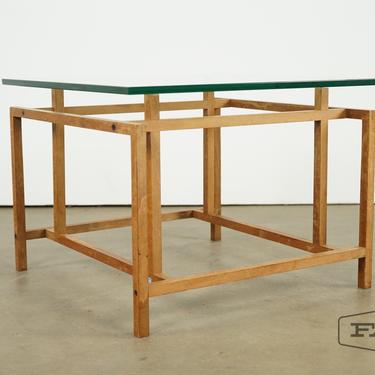 Henning Norgaard for Komfort Glass Top Teak Table