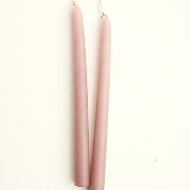 Rose Beeswax Taper Candle