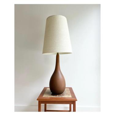 Mid Century Lotte &amp; Gunnar Bostlund Ceramic Lamp 