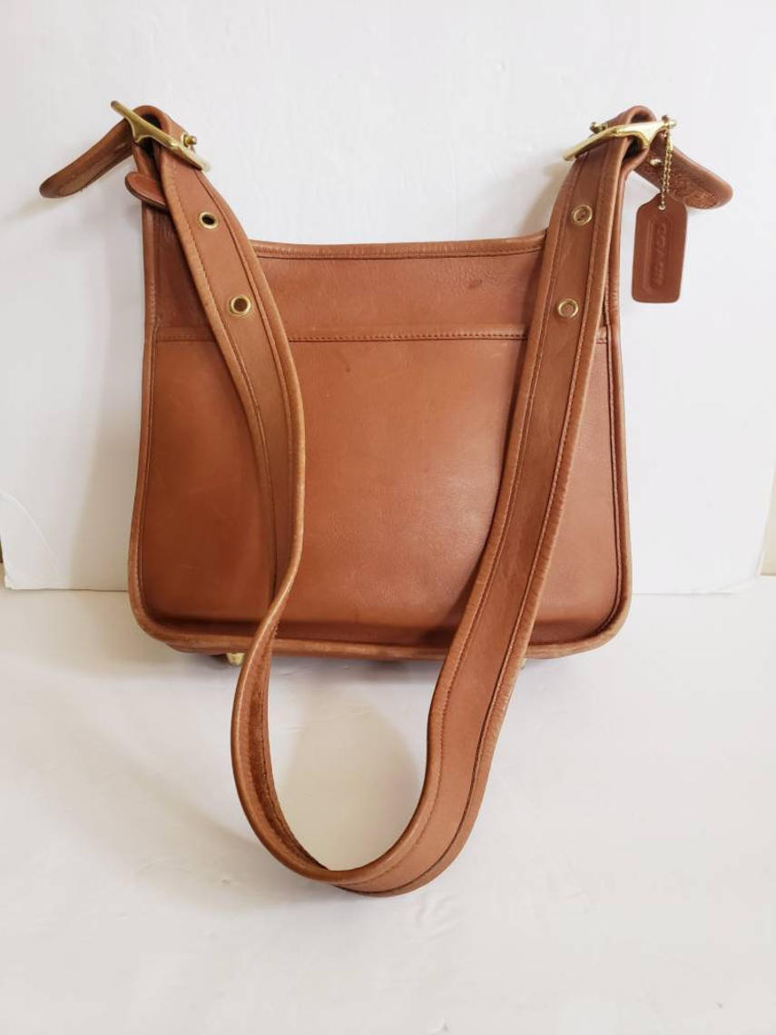 Coach Vintage 9966 Legacy Brown Hobo Crossbody Bag Tan Brown