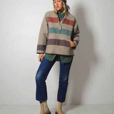 1980's Woolrich Striped Blanket Jacket