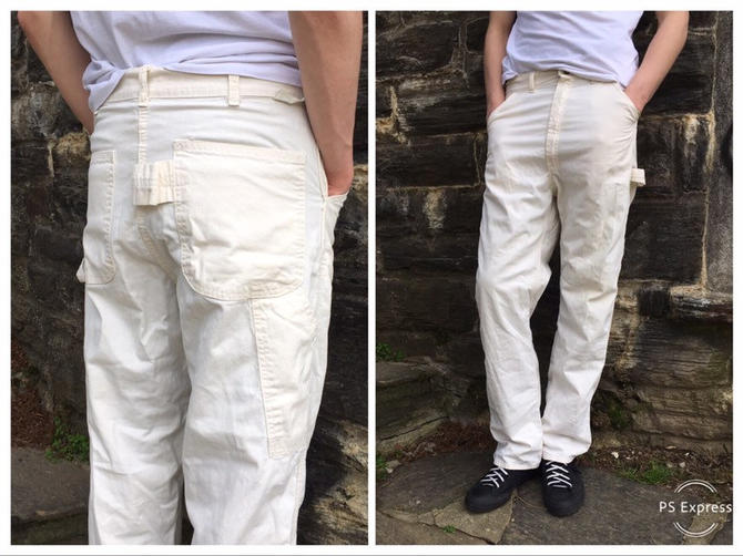 ti1624905911tl92af93f73faf3cefc129b6bc55a748a9  Painters pants, Fashion,  White painters pants