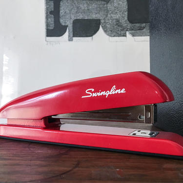 Iconic Red stapler (Identical Movie Prop) Office Swingline 