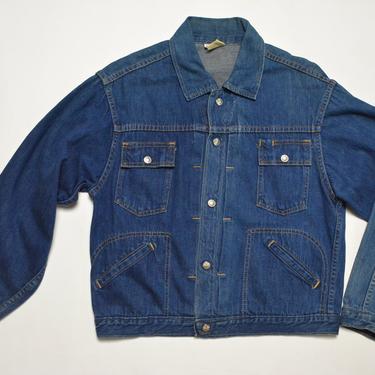 Vintage 1950s 1960s Denim Jacket Ranchcraft JC Penney Workwear | Little ...