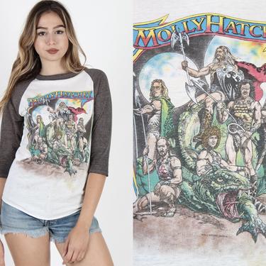 1982 Molly Hatchet T Shirt Molly Hatchet Take No Prisoners Tour ...