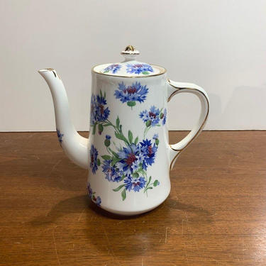 Corningware Blue Cornflower Coffee Pot Vintage 