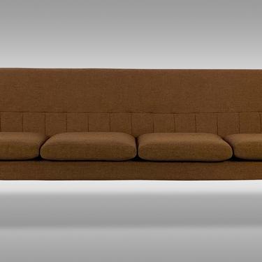 Large Mid Century Sofa by Pi Langlo Fabrikker of Norway, Circa 1960s - *Please ask for a shipping quote before you buy. 