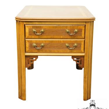 LANE FURNITURE Traditional Style 20x27" Banded Accent End Table 988-02 
