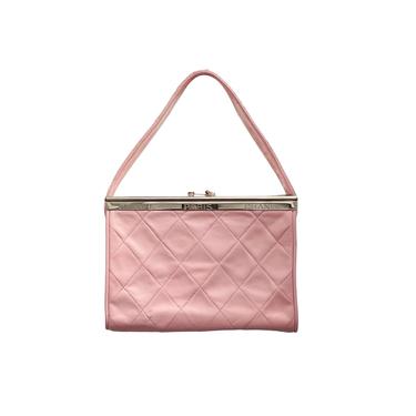 Chanel Baby Pink Box Top Handle Bag