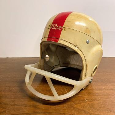 Vintage 1960s Wilson Football Helmet Made in USA 3 | Over the Years -  Silver Spring, MD | ATTIC