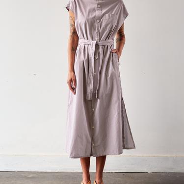 Engineered Garments No Sleeve Banded Collar Dress, Khaki