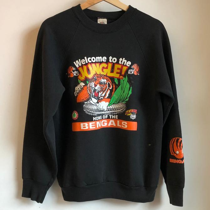 Vintage Bengals Welcome To The Jungle Sweatshirt 