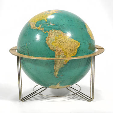 Rand McNally Indexed Terrestrial Globe