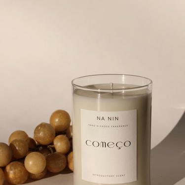 Começo No. 1 Candle / Rose, Fresh Earth, Mineral Water