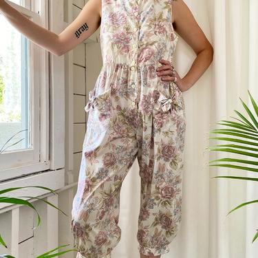 90s Laura Ashley Jumpsuit