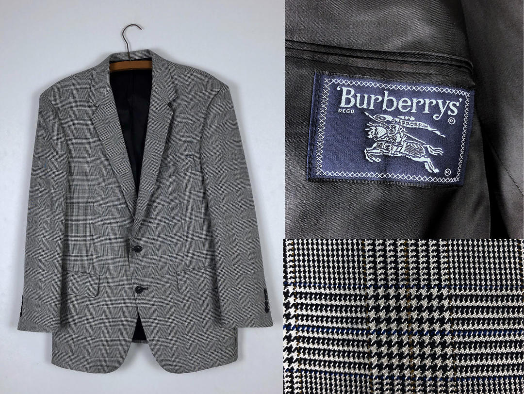 Vintage deals burberry blazer