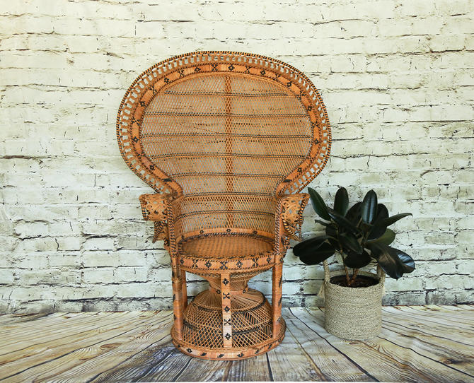 Emmanuelle Peacock Vintage Peacock Chair For Sale Peacock Chair