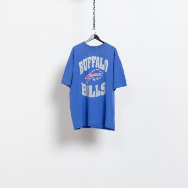 BUFFALO BILLS T-SHIRT Football oversize Xl vintage 80's bold spring summer Colorful Short Sleeves / Large 