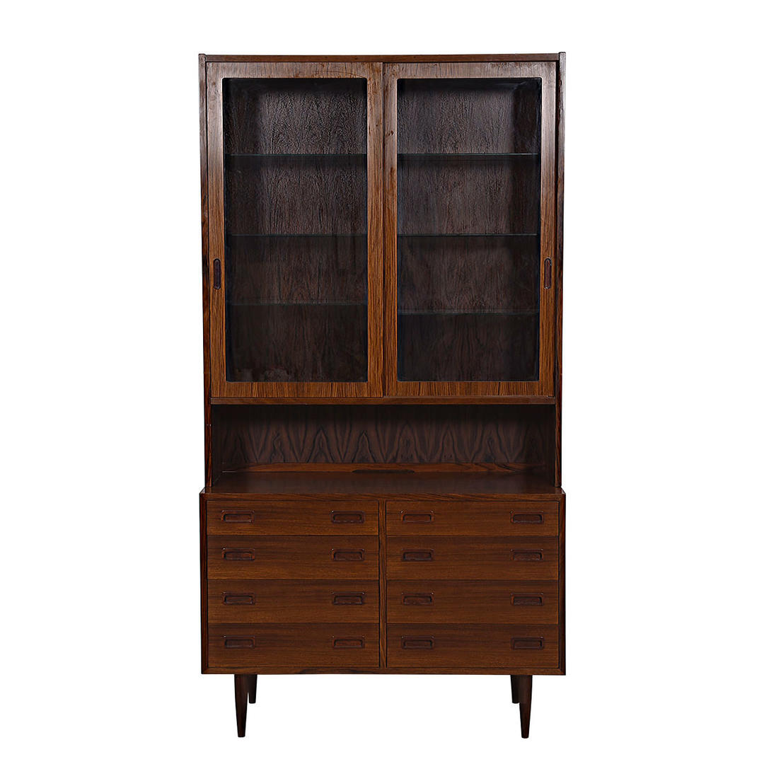 Danish Modern Rosewood Bookcase / Display Modern Mobler Takoma DC / Kensington MD
