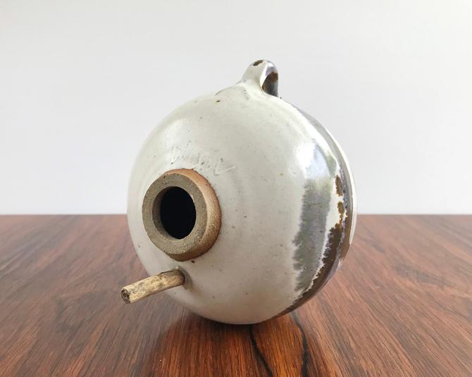 Richard Peeler Pottery Hanging Birdhouse for Wrens from The Thrifty