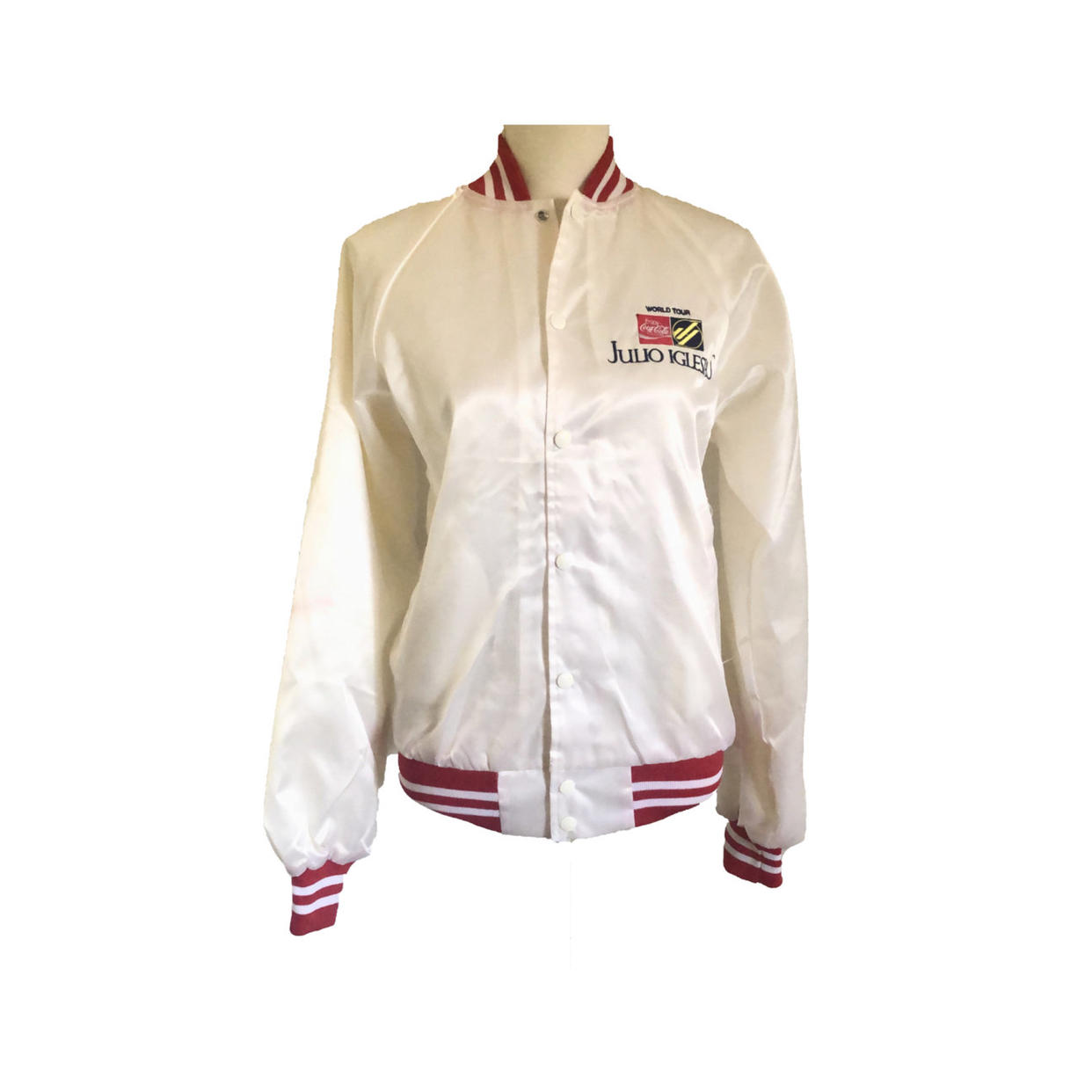 80's Julio Iglesias Word Tour Bomber Jacket/Vintage | Dakoda Co ...