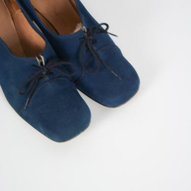 60's Blue suede shoes