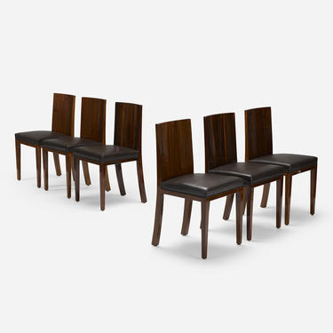 dining chairs, set of six (Philippe Starck)