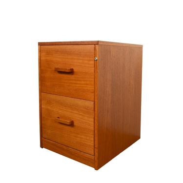 Teak File Cabinet Danish Modern 