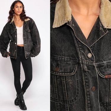 Lee jean jacket with corduroy collar best sale