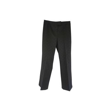 Tribal Black Damask Geometric Trouser Pants 