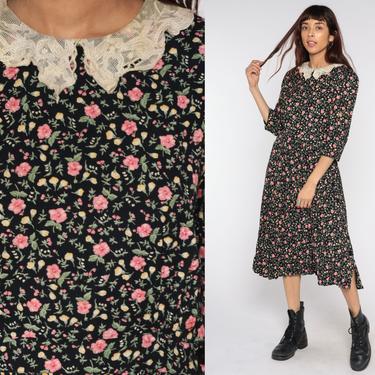 Floral granny clearance dress