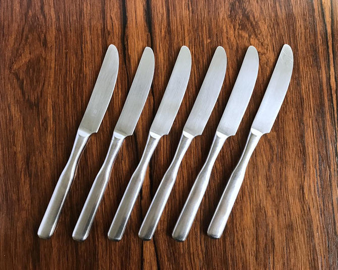 Vintage WMF Salzburg Stainless Steel Dinner Knives, Japan The Thrifty