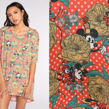 Minnie Mouse Pajama Dress 90s Tshirt Dress Walt | Shop Exile - Tucson, AZ |  ATTIC