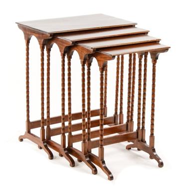 Mahogany Nesting Tables