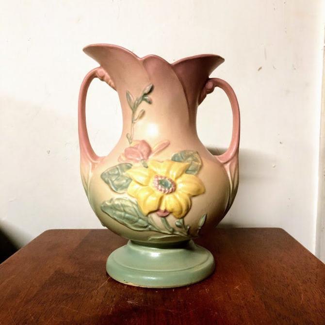 Vintage 1946 Hull Art Pottery Magnolia Matte 3 81 2 Double