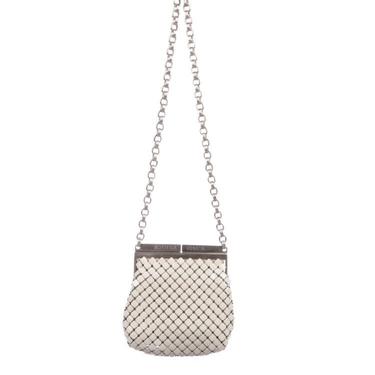 Vintage BOTTEGA VENETA Intrecciato Brown Woven Leather with Flower detail, Moonstone Vintage