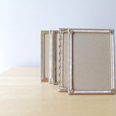8 x10 vintage brass photo frames wedding decor table numbers 