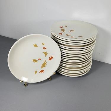 One Royal China Leaf Melody 6.25&amp;quot; Plate 
