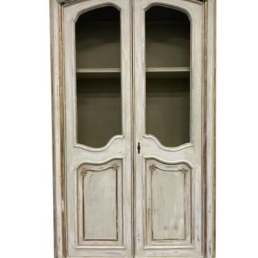 Tuscan Italian Two Door Carved Bibliotheque Bookcase - 19th C