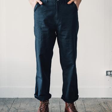 Nigel Cabourn Welders Pant, Black Navy