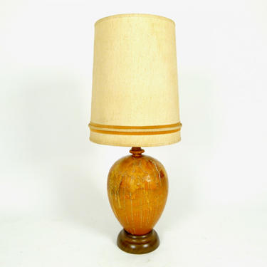 Drip / Lava Glaze Ceramic Lamp