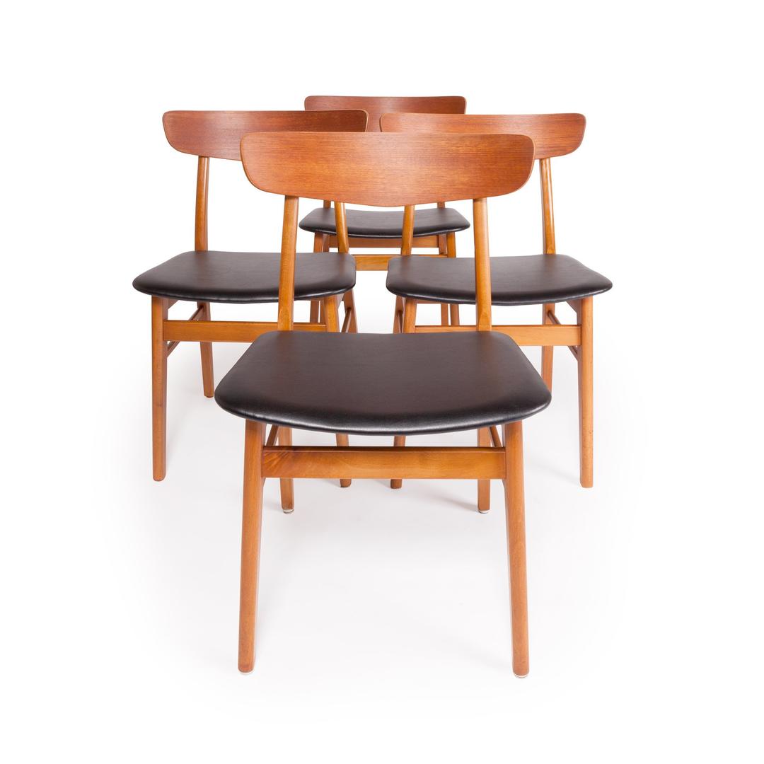 Vintage Danish Modern Farstrup Dining Chairs Midcentury Modern San