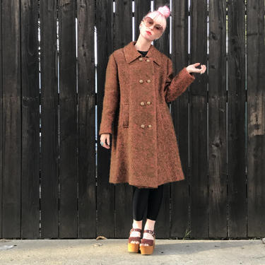 60s Mod Jacket Long Coat Swing Coat 1960 Love It Los Angeles CA