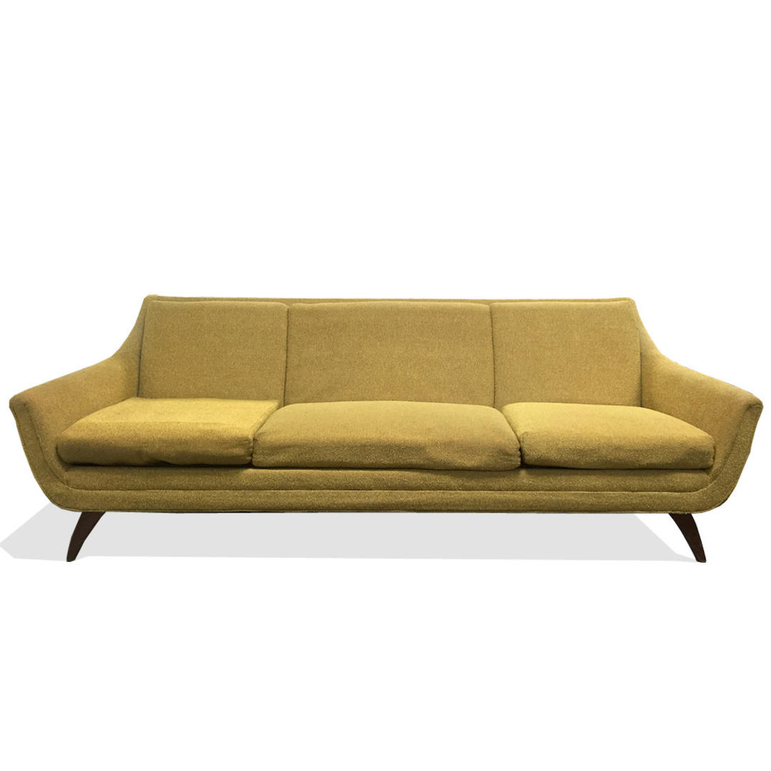 Adrian Pearsall style Gondola Sofa Project Mid-Century Mad Men Brady ...