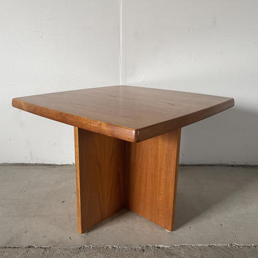 Scandinavian Modern Teak End Table by Gangsø Møbler 