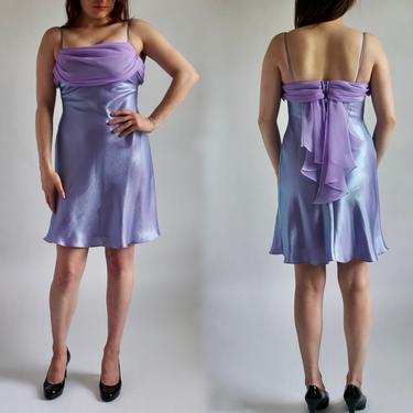Satin Lavender Dress XS-S 