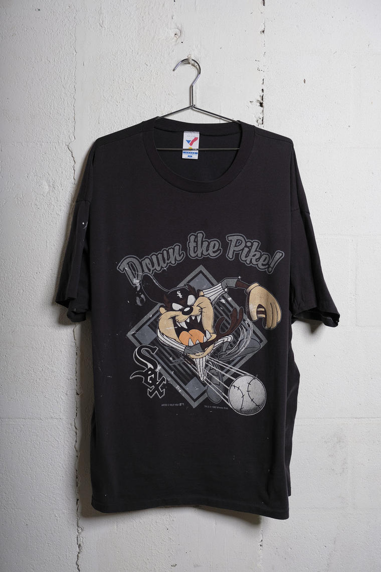 Vintage 90S Mlb San Diego Padres Looney Tunes Taz Shirt Baseball