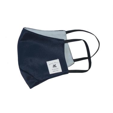 Adult Silk Mask in Navy Silk