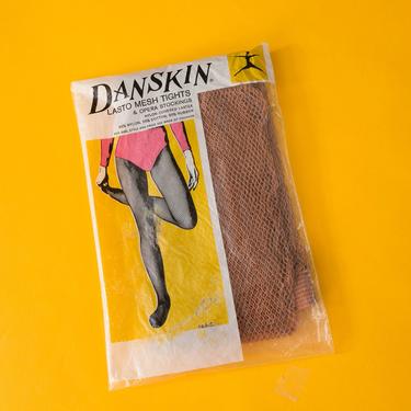 Pink 80s 70s Disco Opaque Womens Pantyhose Stockings Hosiery Tights